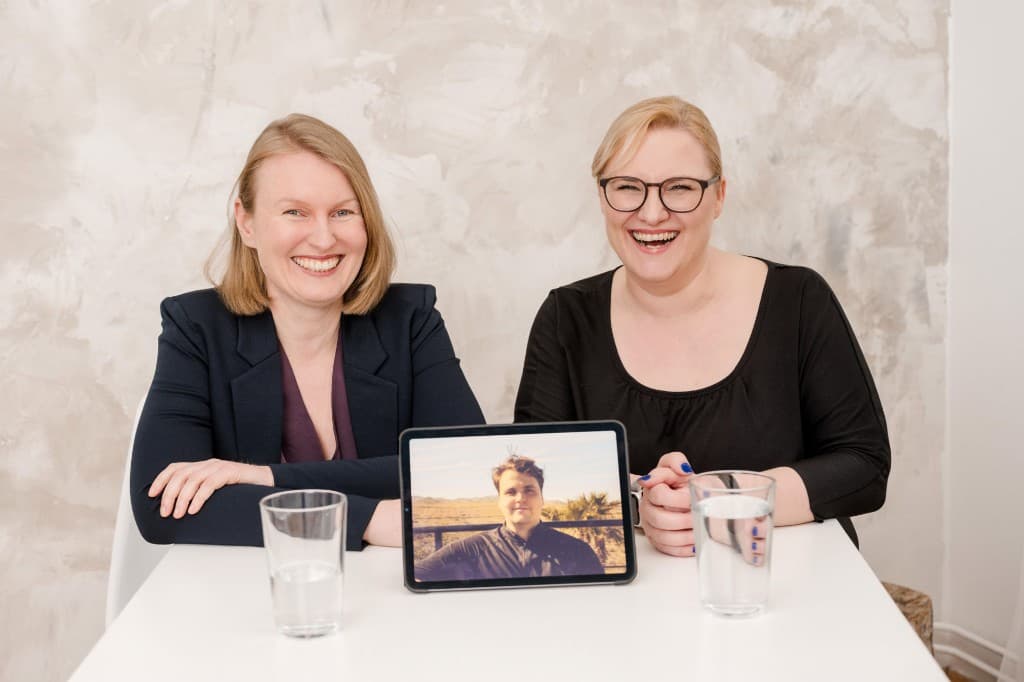 Zwei Ansprechpartnerinnen des iKontista-Teams